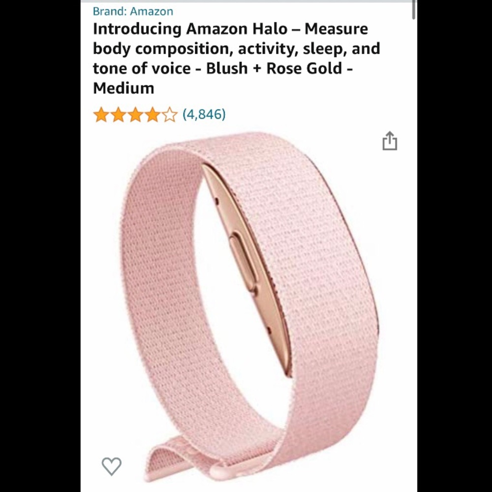 Amazon Halo Fitness Tracker